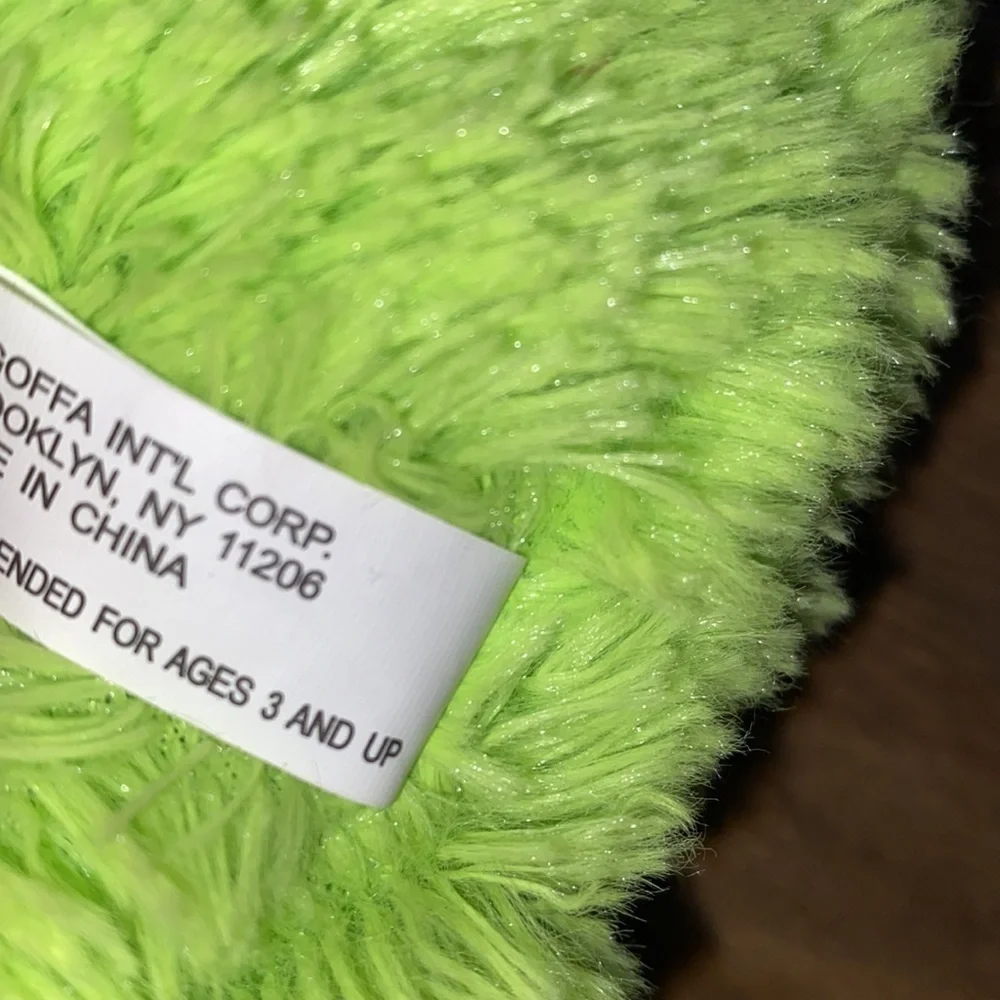 Green duck plush